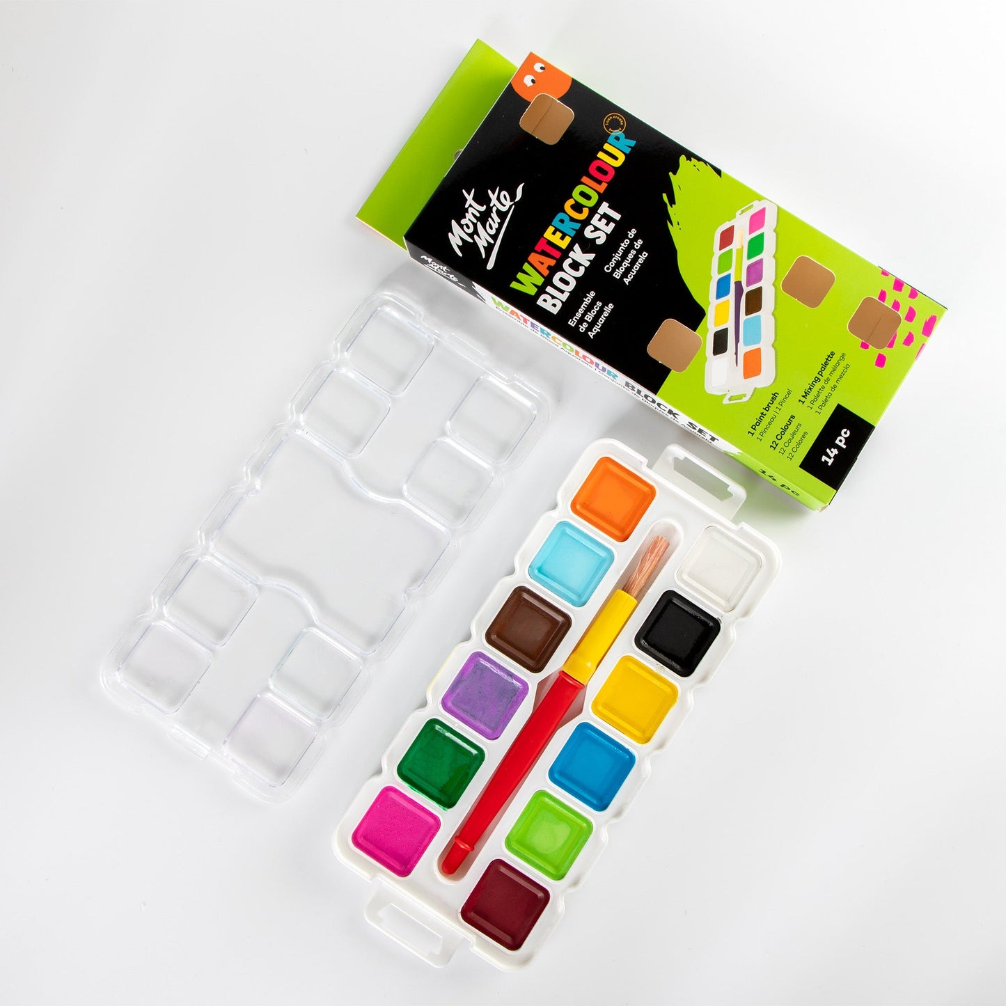 Mont Marte Kids - Washable Watercolour Paint Set