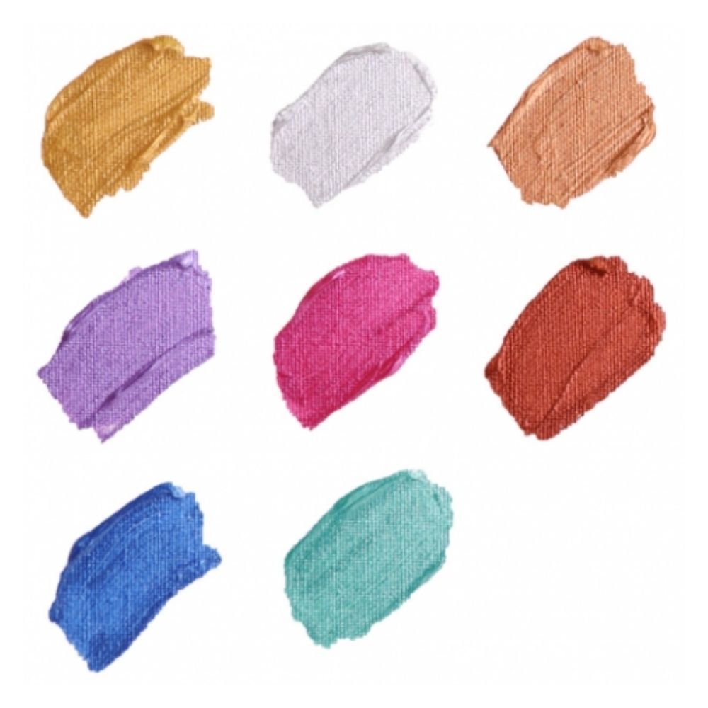 Mont Marte Metallic Acrylic Paint Intro Set 8pc x 18ml