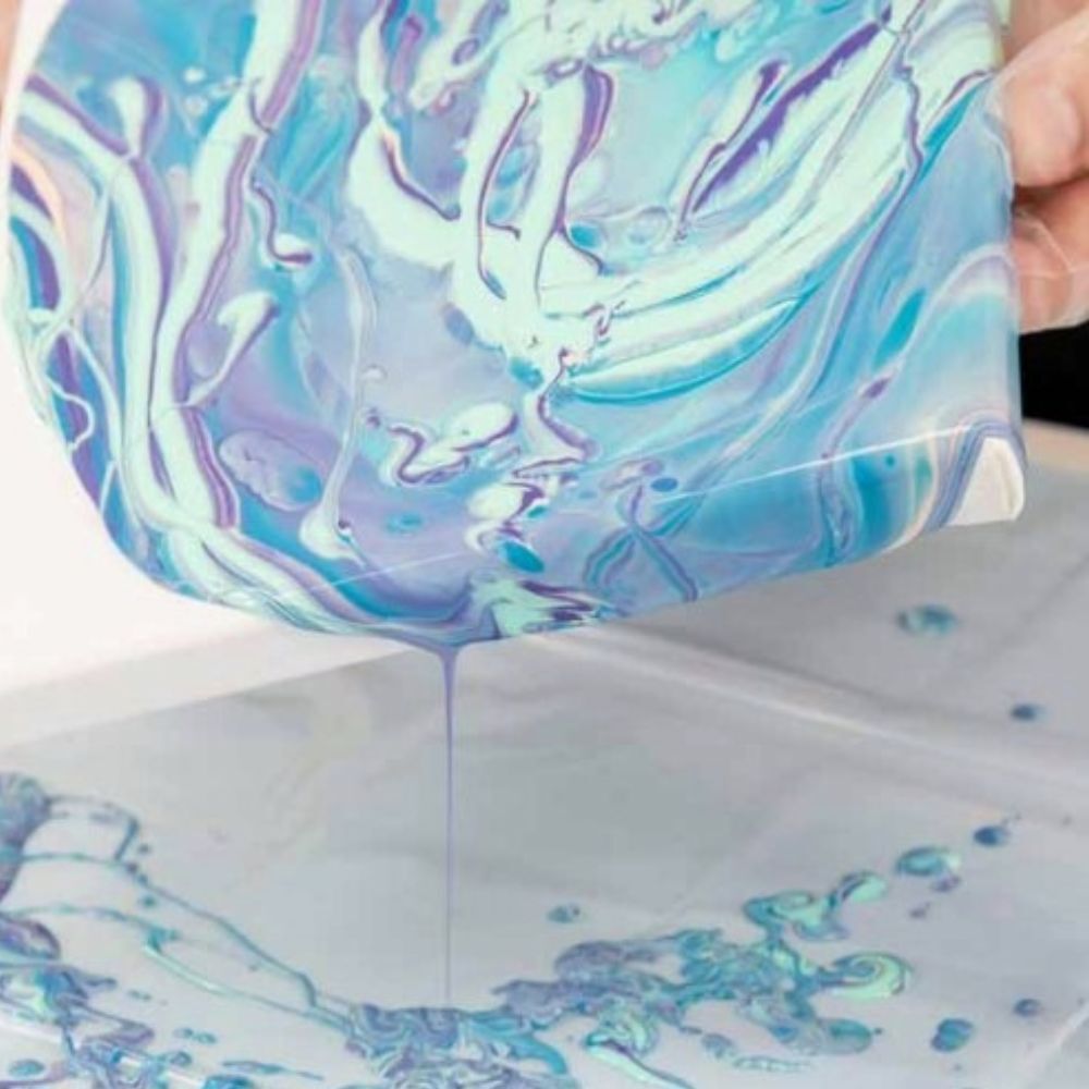 Mont Marte Acrylic Pouring Paint 120ml Bottle - Silver