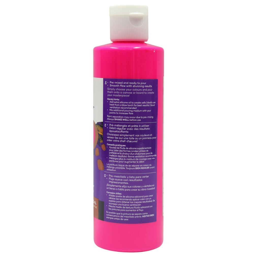 Mont Marte Acrylic Pouring Paint 240ml Bottle - Shiraz