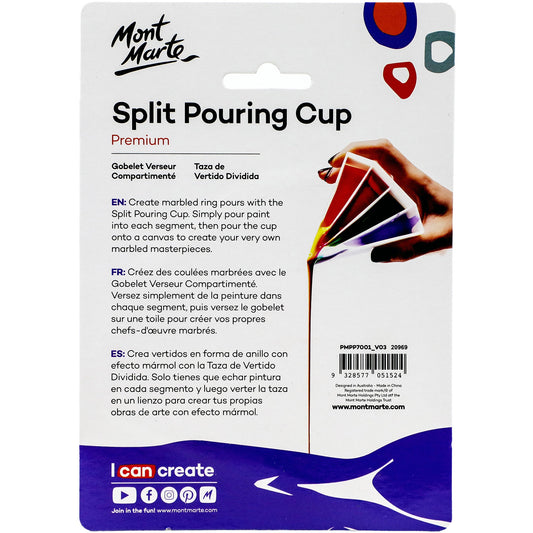 Mont Marte Split Pouring Cup