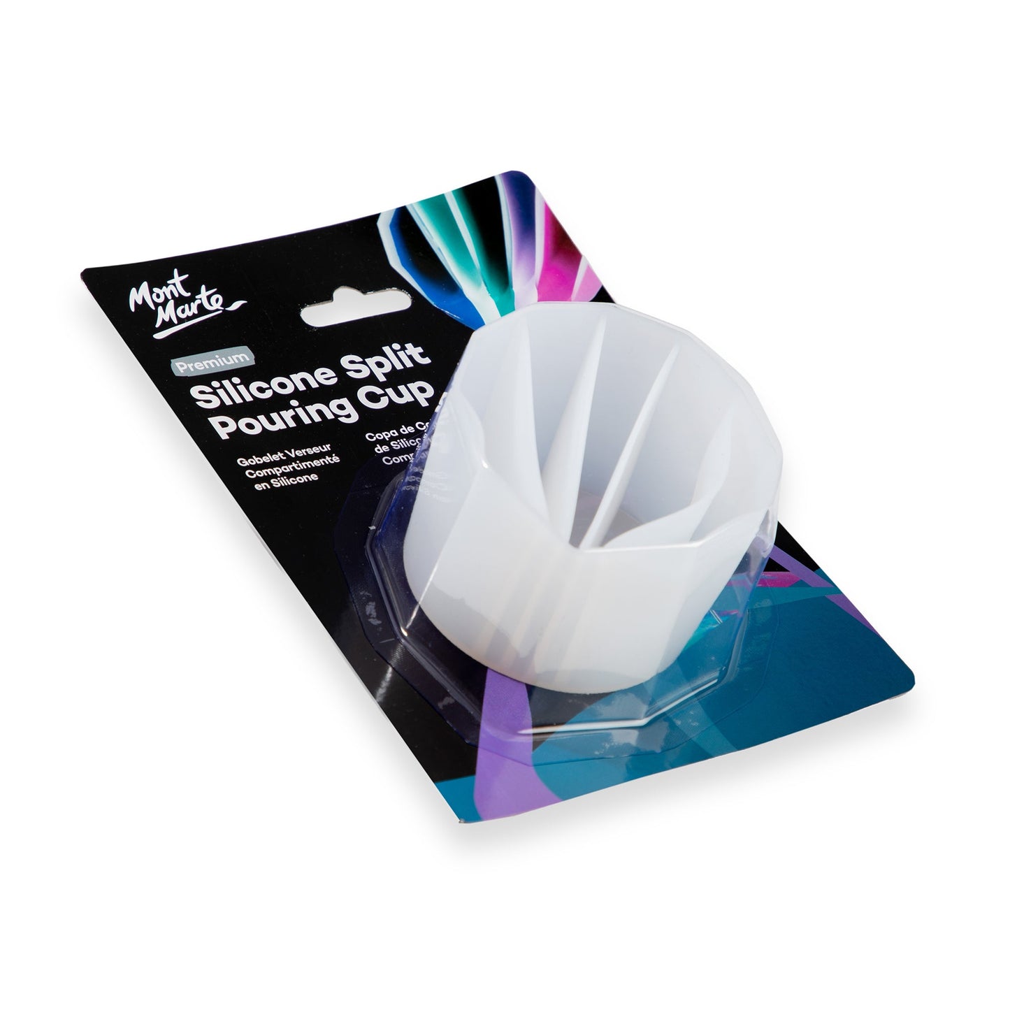 Mont Marte Silicone Split Pouring Cup 5 Slot