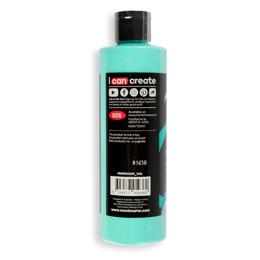 Mont Marte SuperCell Pouring Paint 240ml Bottle - Turquoise
