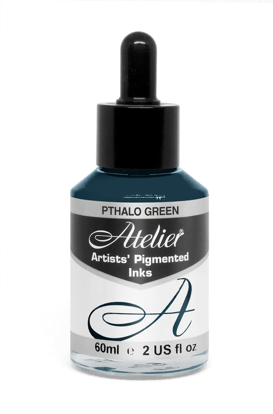 Atelier Artist Pigment Inks 60ml - Pthalo Green