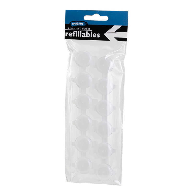 Derivan 2 Strip X 6 Plastic Linked Paint Cups
