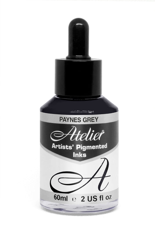Atelier Artist Pigment Inks 60ml - Paynes Grey