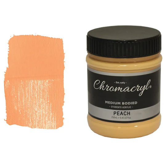 PEACH Chromacryl Student Acrylic 250ml