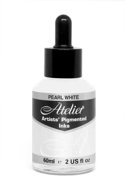Atelier Artist Pigment Inks 60ml - Pearl White