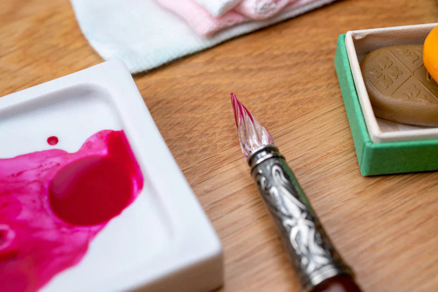 Boku-Undo Saiboku Aya Ink Stick Peony #66