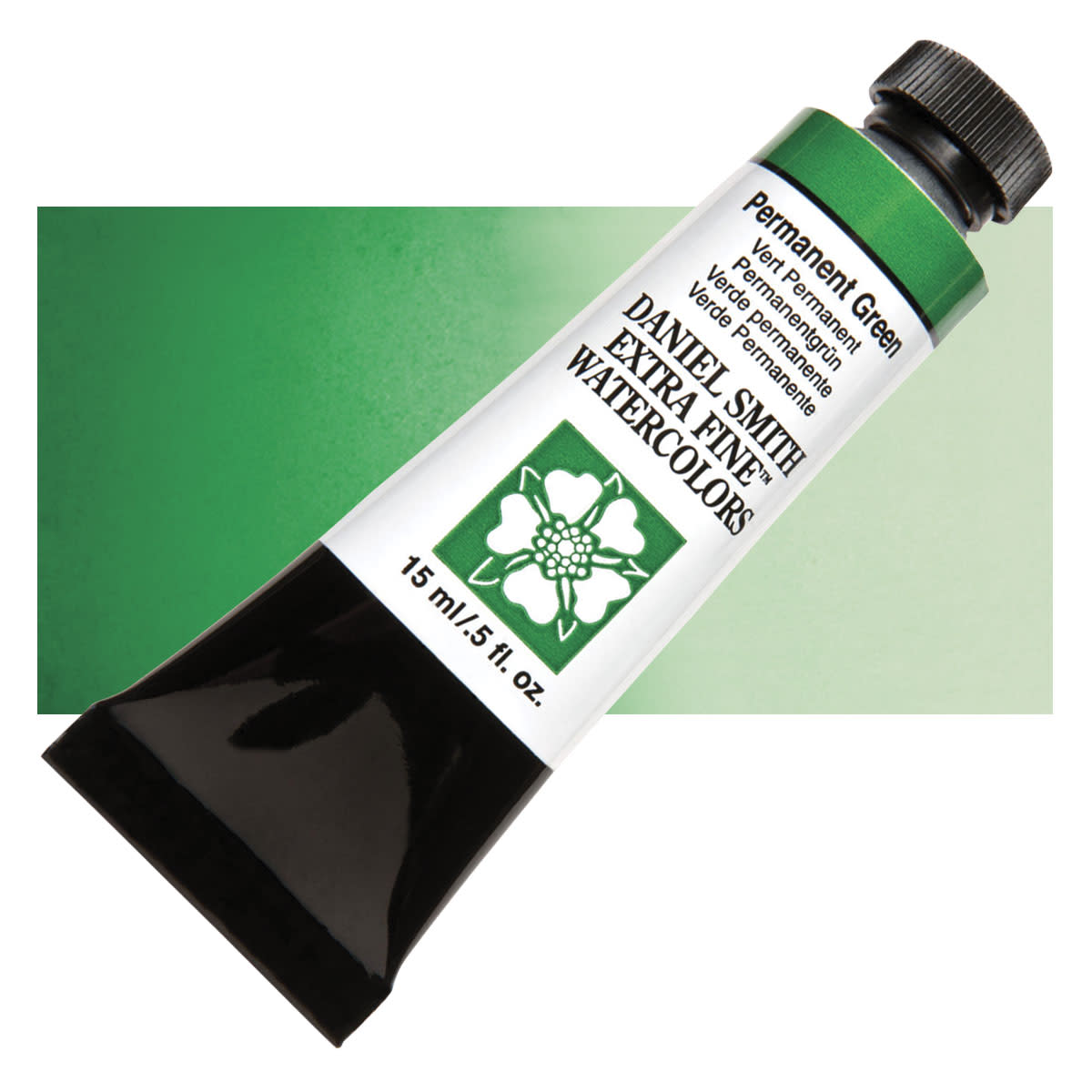 Daniel Smith Extra Fine Watercolour 15ml PERMANENT GREEN S1