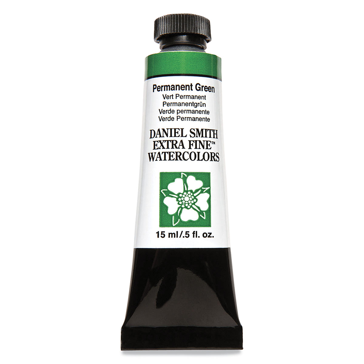 Daniel Smith Extra Fine Watercolour 15ml PERMANENT GREEN S1