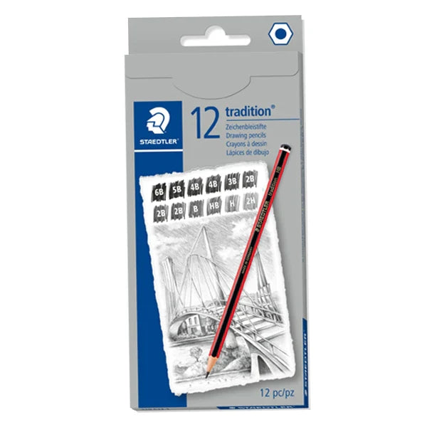 Staedtler Tradition Pencils Asstd Set of 12