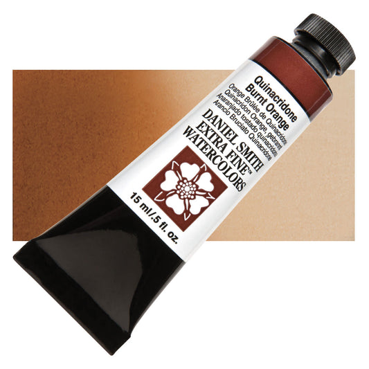 Daniel Smith Extra Fine Watercolour 15ml QUINACRIDONE BURNT ORANGE S2