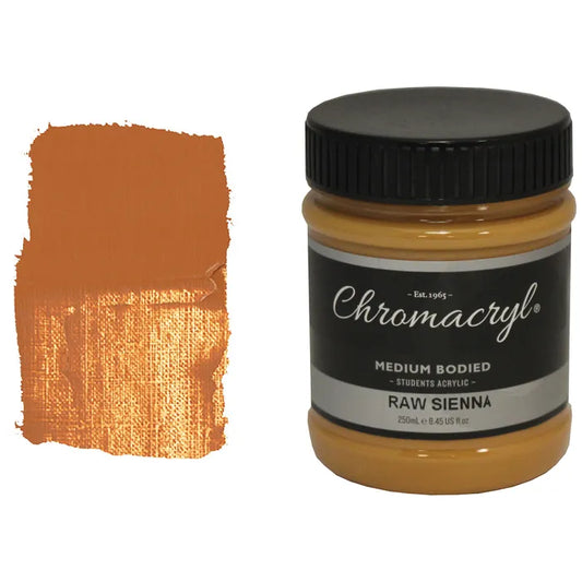 RAW SIENNA Chromacryl Student Acrylic 250ml