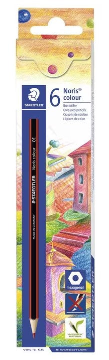 Staedtler Noris Teachers Correction Pencil Pk6 RED