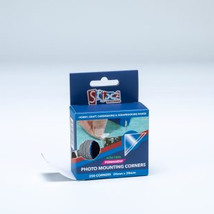 Stix2Anything Clear Photo Mounting Corners Pk250