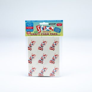 Stix2Anything White Foam D/sided Dots 10mm x 2mm Pk80