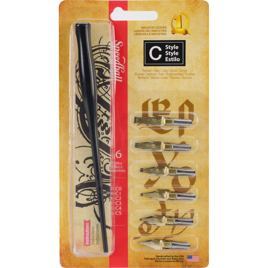 Speedball C Style Calligraphy Set 7pce
