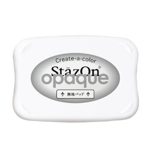 Tsukineko STAZON OPAQUE Plain Inkpad Lge