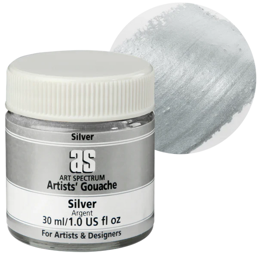 Art Spectrum Artists Gouache 30ml SILVER