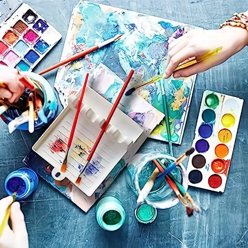 The Artists Choice Slotted Paint Brush Holder/Tray