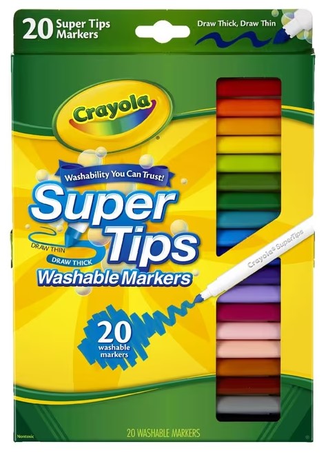 Crayola Super Tips Markers Pk20