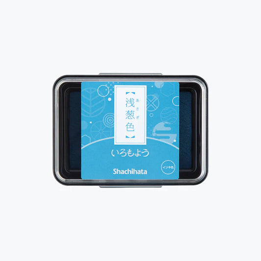 Shachihata Iromoyo Stamp Pad TURQUOISE HAC-1-TQ