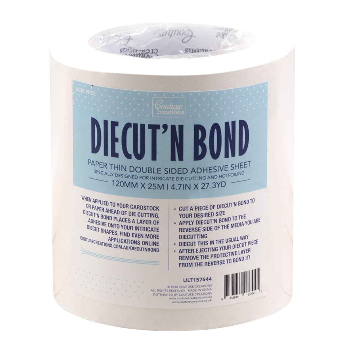 Diecut'N Bond (25m x 12cm - 82ft x 4.72in)