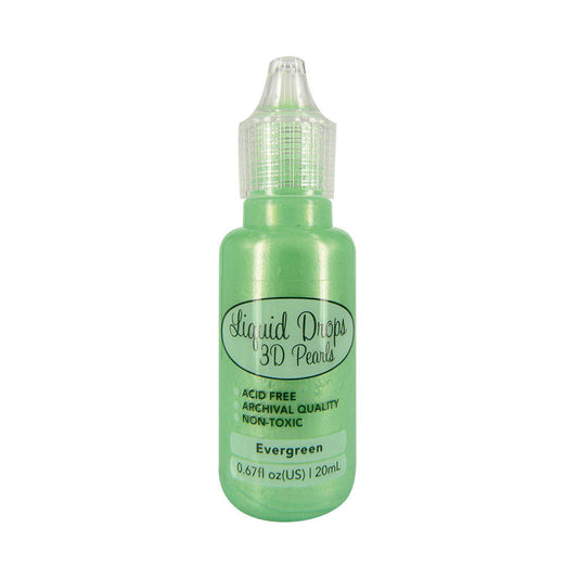 Liquid Drops 3D Pearls - Evergreen
