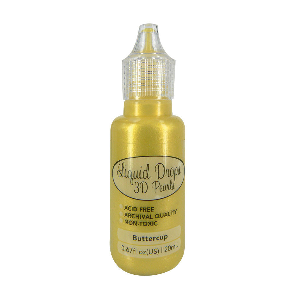 Liquid Drops 3D Pearls - Buttercup