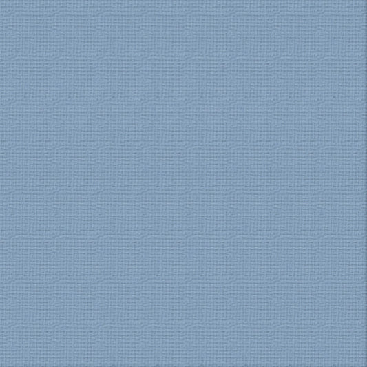 CC 12x12 Textured Cardstock 216gsm - DENIM Pk10