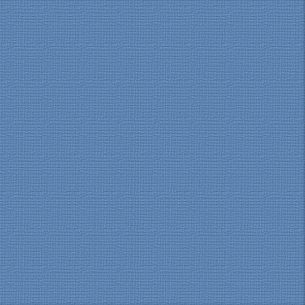 CC 12x12 Textured Cardstock 216gsm - ULYSSES BLUE Pk10