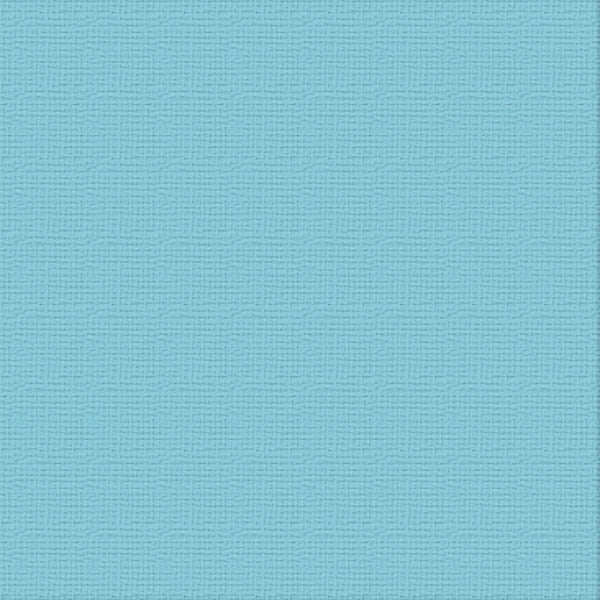 CC 12x12 Textured Cardstock 216gsm - COOL BREEZE Pk10