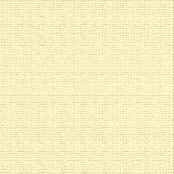 CC 12x12 Textured Cardstock 216gsm - FRENCH VANILLA Pk10