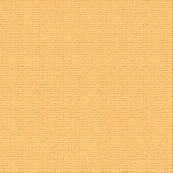CC Textured Cardstock - 12x12 - Marigold (250gsm) - 10 Sheets