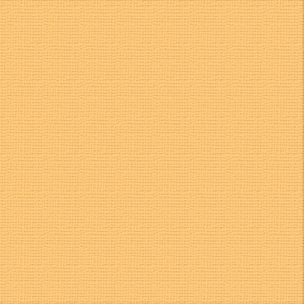 cc 12x12 Textured Cardstock 216gsm - MARIGOLD Pk10