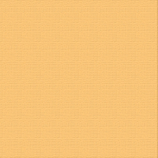 cc 12x12 Textured Cardstock 216gsm - MARIGOLD Pk10