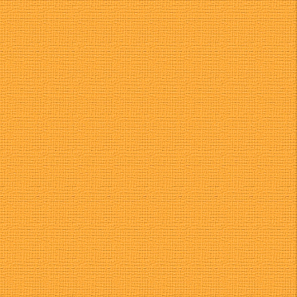 CC 12x12 Textured Cardstock 216gsm - BLAZING SUN Pk10