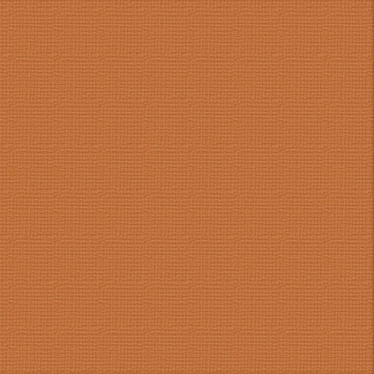 cc 12x12 Textured Cardstock 216gsm - BURNT SIENNA Pk10