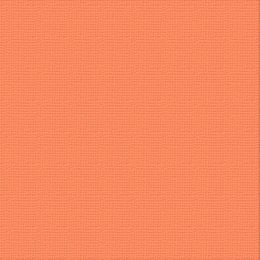 CC 12x12 Textured Cardstock 216gsm - PERSIMMON Pk10