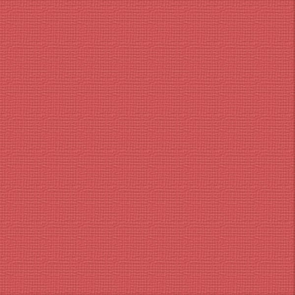 CC Textured Cardstock - 12x12 - Blood Red (216gsm) - 10 Sheets