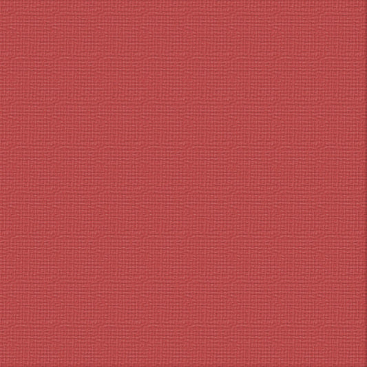CC 12x12 Textured Cardstock 216gsm - GARNET Pk10