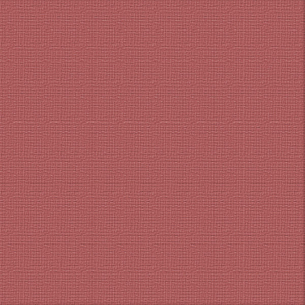 CC 12x12 Textured Cardstock 216gsm - CARNELIAN Pk10