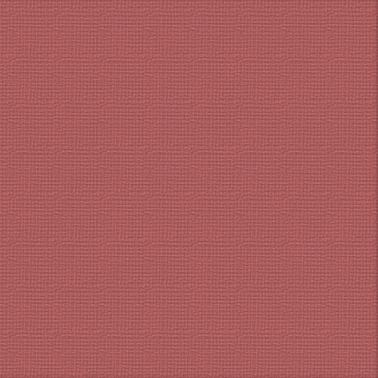 CC 12x12 Textured Cardstock 216gsm - CARNELIAN Pk10