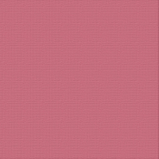 CC 12x12 Textured Cardstock 216gsm - CHERRY COLA Pk10
