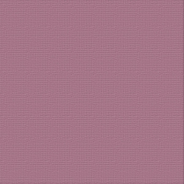 CC 12x12 Textured Cardstock 216gsm - PLUMBERRY Pk10