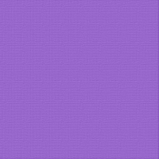 CC Textured Cardstock - 12x12 - Violet - 216gsm - 10 Sheets