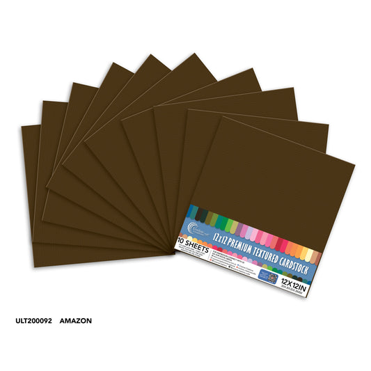 CC Textured Cardstock - 12x12 - Amazon (216gsm) - 10 Sheets
