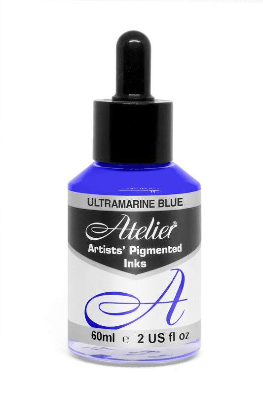 Atelier Artist Pigment Inks 60ml - Ultramarine Blue