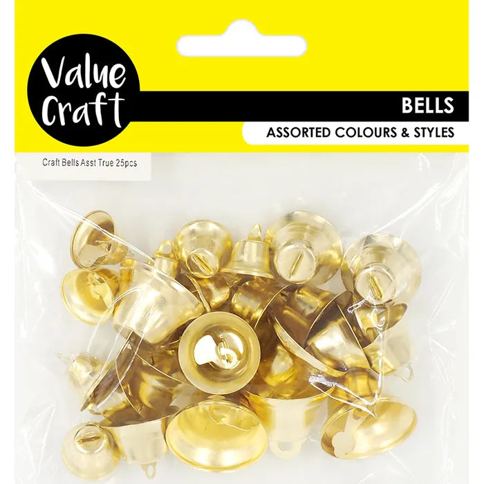 Value Craft True Bells Assorted Pk25